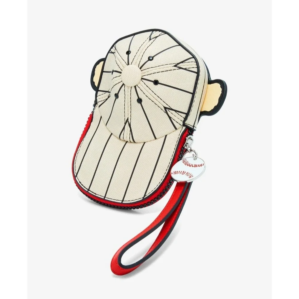 NEW Peanuts Snoopy Charlie Brown Baseball Striped 